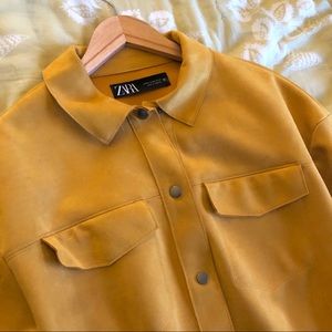 Zara suede jacket
